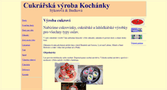Desktop Screenshot of dorty-kochanky.cz