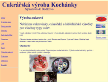 Tablet Screenshot of dorty-kochanky.cz
